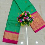 venkatagiri pattu - Dark green