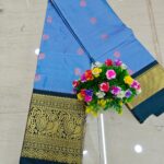 venkatagiri pattu - Blue