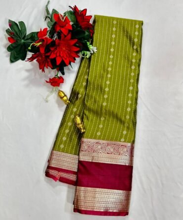 PURE- CRAPE-SATIN-SAREE